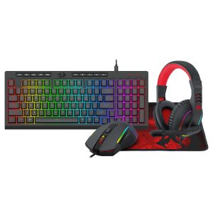 REDRAGON 4IN1 Gaming Combo K515-RGB + H120-RGB + M616-RGB + P016