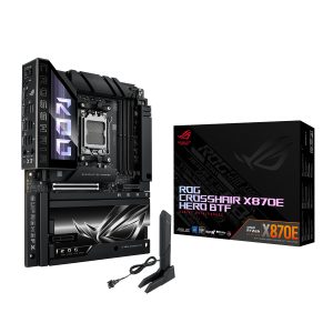 ASUS ROG CROSSHAIR X870E HERO BTF AM5 ATX Gaming Motherboard