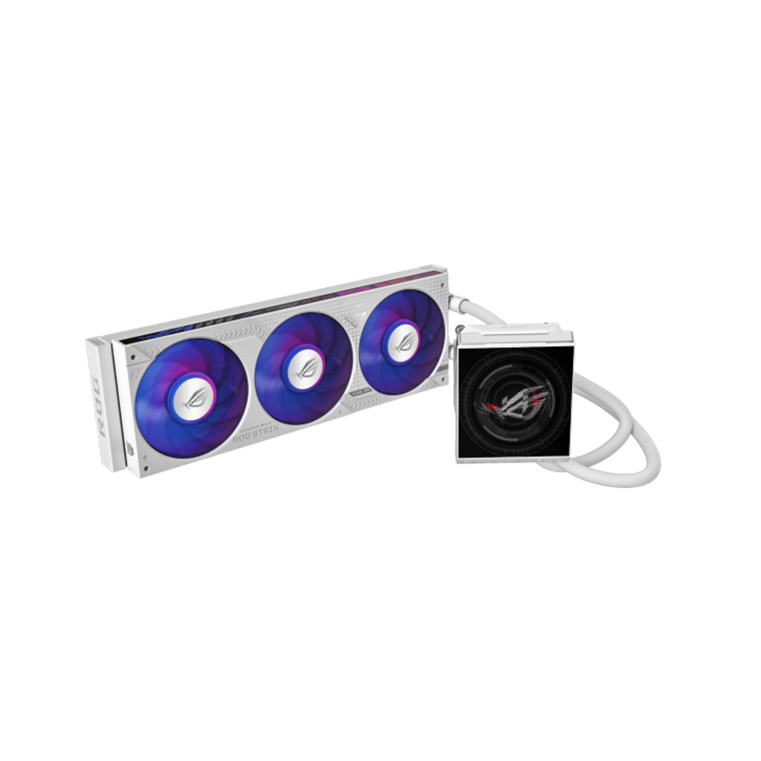 ASUS ROG STRIX IV 360MM LCD ARGB AIO Liquid CPU Cooler WH