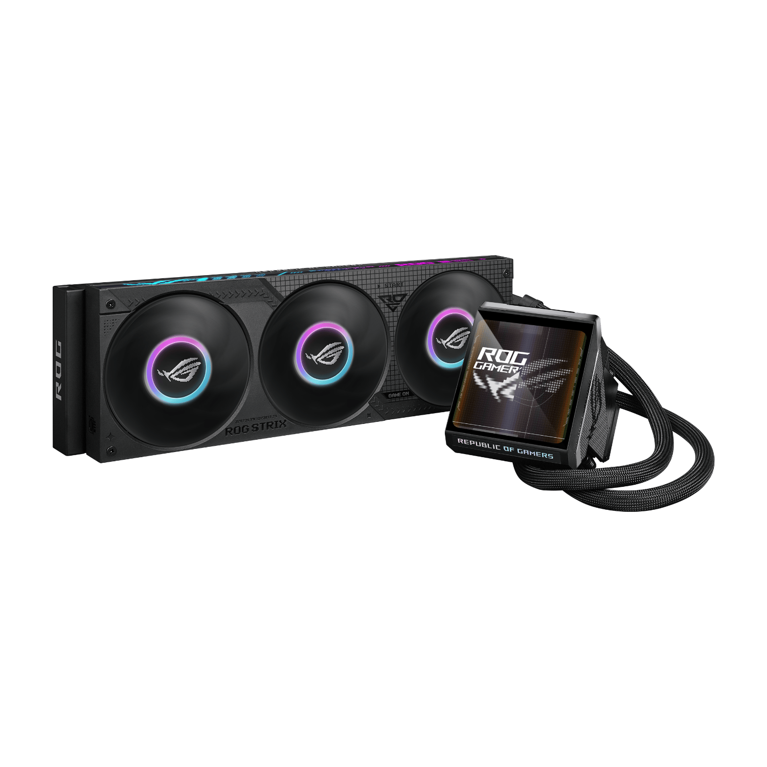 ASUS ROG STRIX IV 360MM LCD ARGB AIO Liquid CPU Cooler