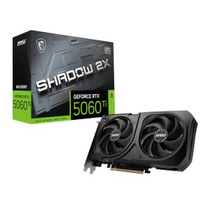 MSI Nvidia GeForce RTX 5060TI SHADOW 2X OC PLUS 8GB Graphics Card