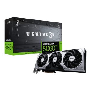 MSI Nvidia GeForce RTX 5060TI VENTUS 3X OC 16GB Graphics Card