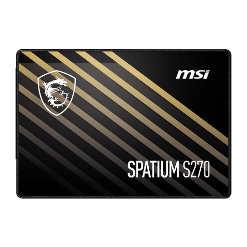 MSI SPATIUM S270 480GB 2.5″ SATAIII SSD – Black