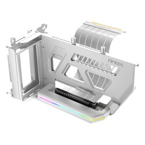 Antec Vertical GPU Bracket with PCIE 4.0 Riser Cable ( Shift ARGB White )