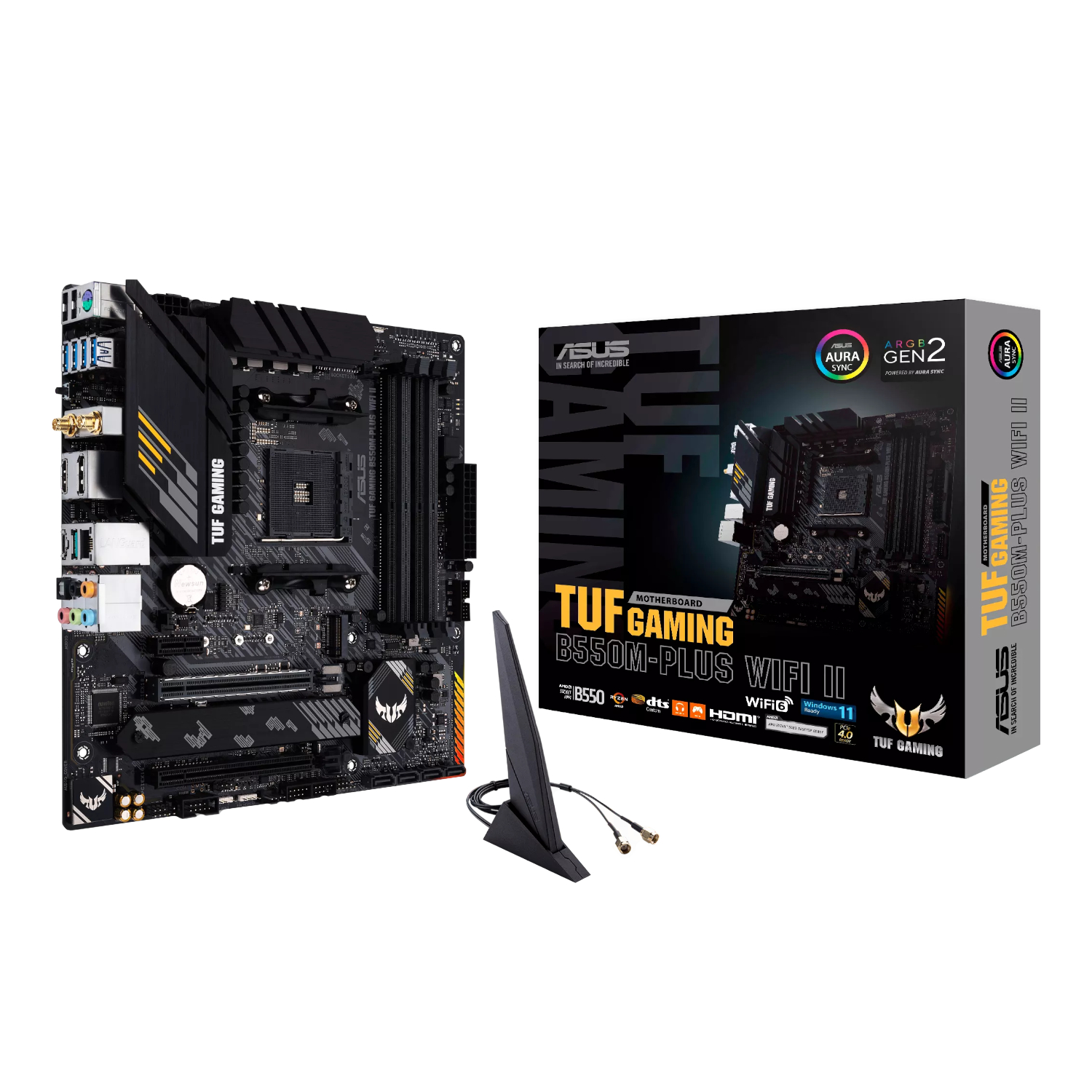 ASUS TUF Gaming B550M-Plus WIFI II AM4 M-ATX Gaming Motherboard