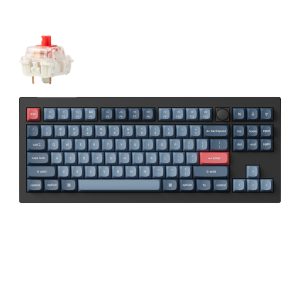 Keychron V3 Max QMK/VIA 80% 1K Red Switch Hot-Swap Gateron Jupiter RGB Wireless Custom Mechanical Keyboard