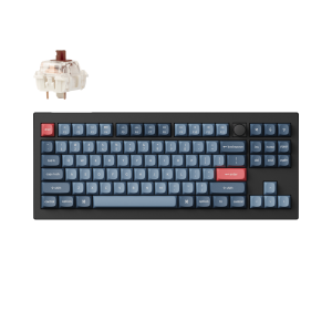 Keychron V3 Max QMK/VIA 80% 1K Brown Switch Hot-Swap Gateron Jupiter RGB Wireless Custom Mechanical Keyboard