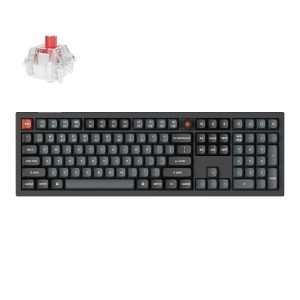 Keychron V6 Ultra 100% 8K Red Switch Hot-Swap Gateron Jupiter RGB Wireless Keyboard