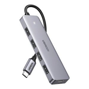 UGREEN 4-Port USB-C Hub with USB-C Power
