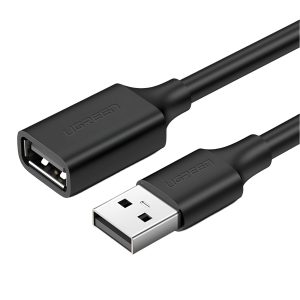 UGREEN USB 2.0 A Male to A Female Cable 1.5m (Black)